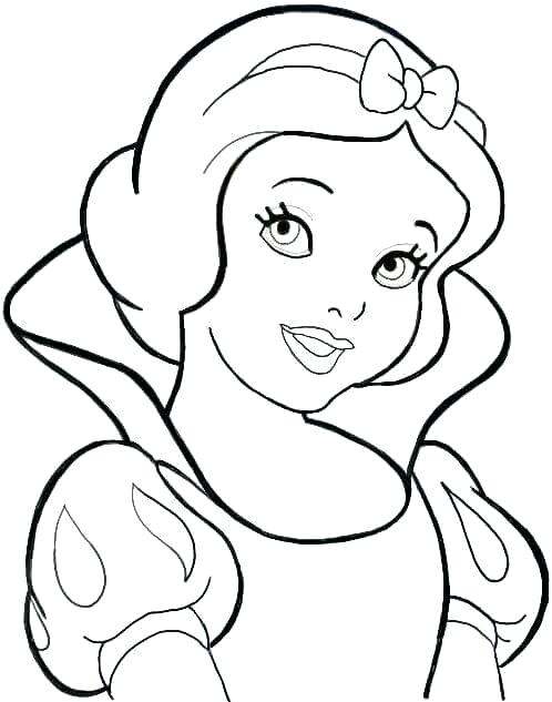 498x633 Easy Princess Drawing