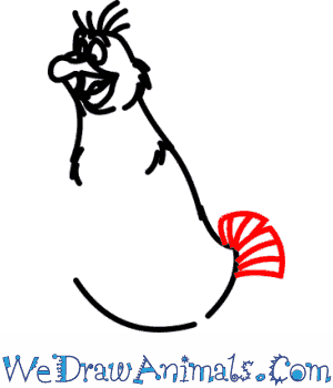 300x350 How To Draw Scuttle From The Little Mermaid