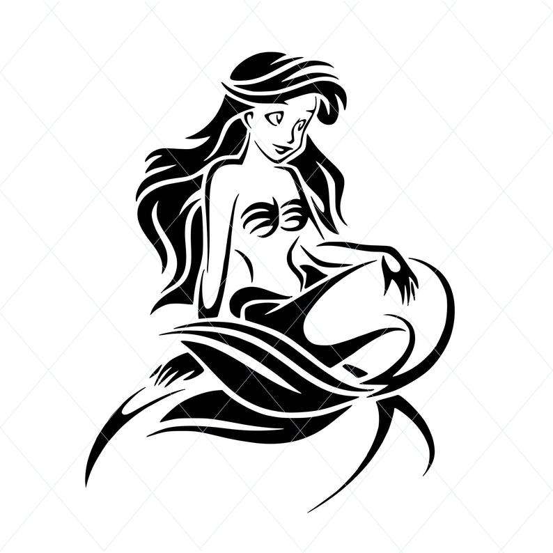 Collection of Mermaid tail clipart | Free download best Mermaid tail ...