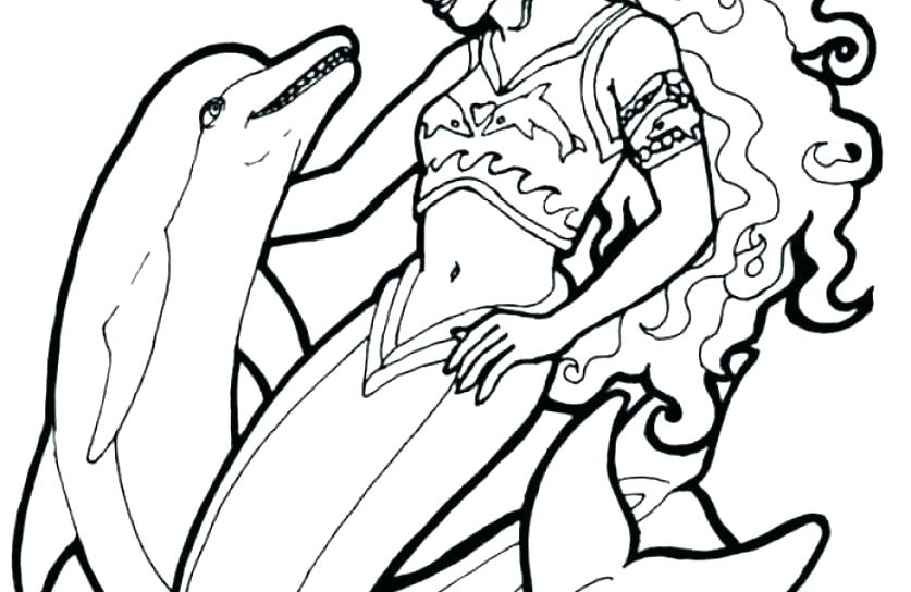 837x544 Free Printable Coloring Pages Ariel