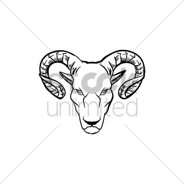 600x600 Aries Vector Image