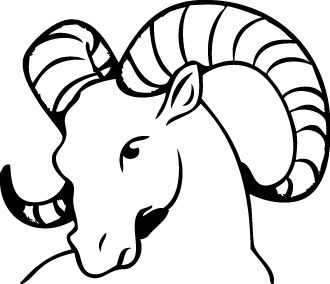 330x284 ram tattoo design wine label ram tattoo, aries ram tattoo