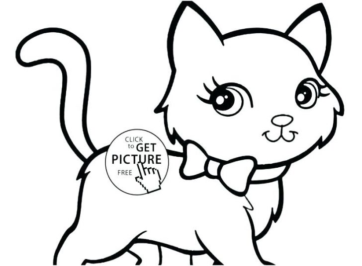 728x536 Coloring Pages Kittens And Puppies Aristocats Of Real With Kitten