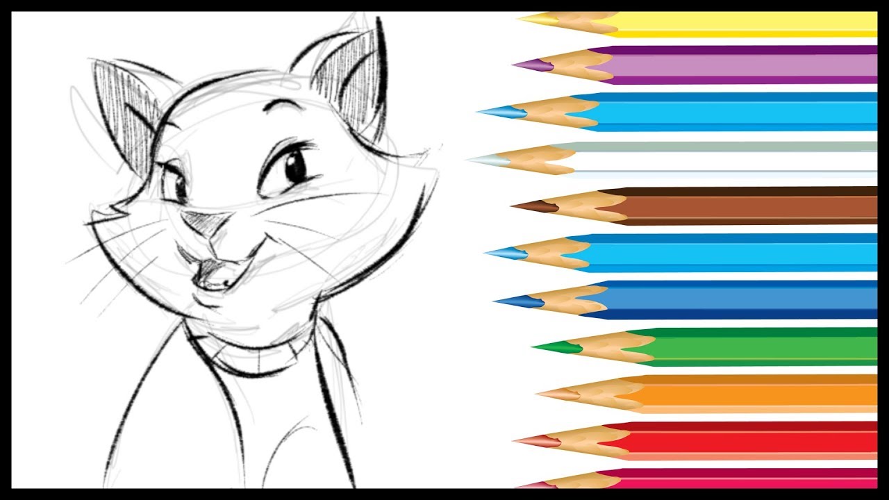 1280x720 How To Draw Duchess From The Aristocats