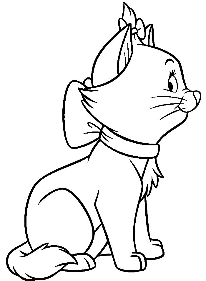 700x951 Printable Aristocats Coloring