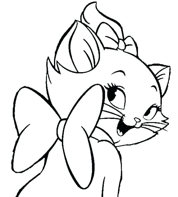 600x666 The Aristocats Coloring Pages Drawing From The Coloring Pages Bulk