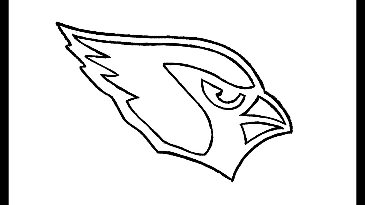 1280x720 How To Draw The Arizona Cardinals Logo