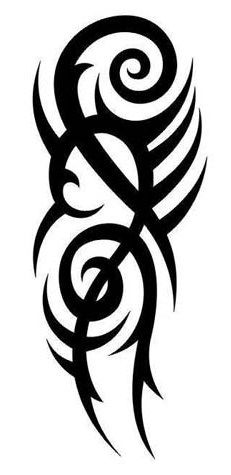 231x475 Lit Tribal Tattoos, Tribal Arm Tattoos