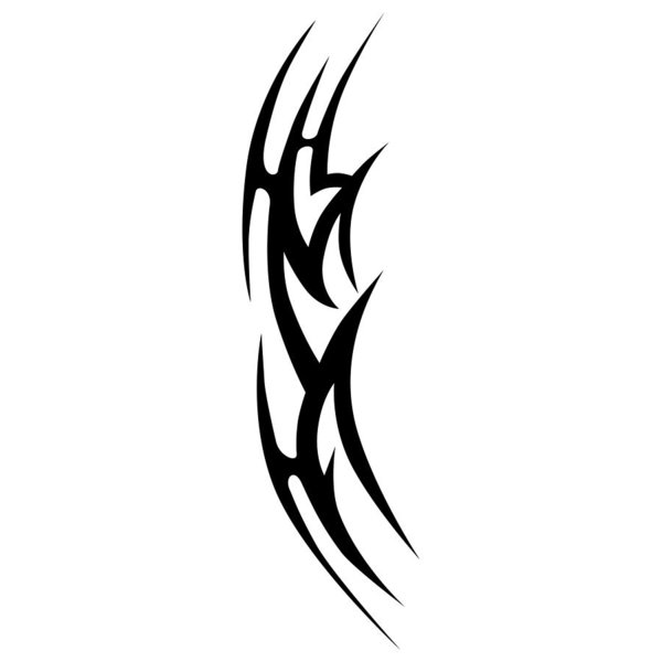 600x600 Tribal Tattoo Vector Design Sketch Sleeve Art Pattern Arm Simple