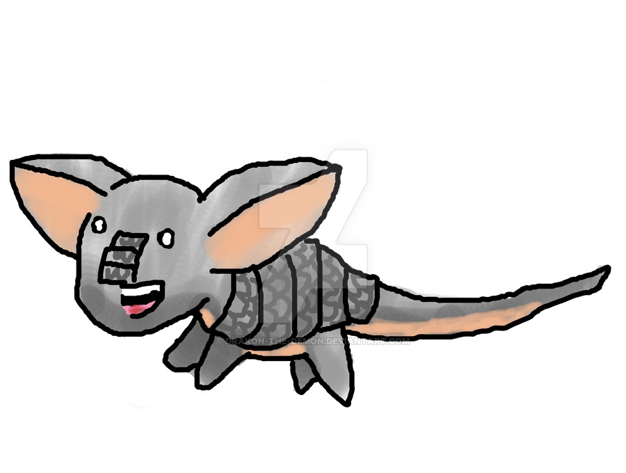 900x680 Chibi Armadillo