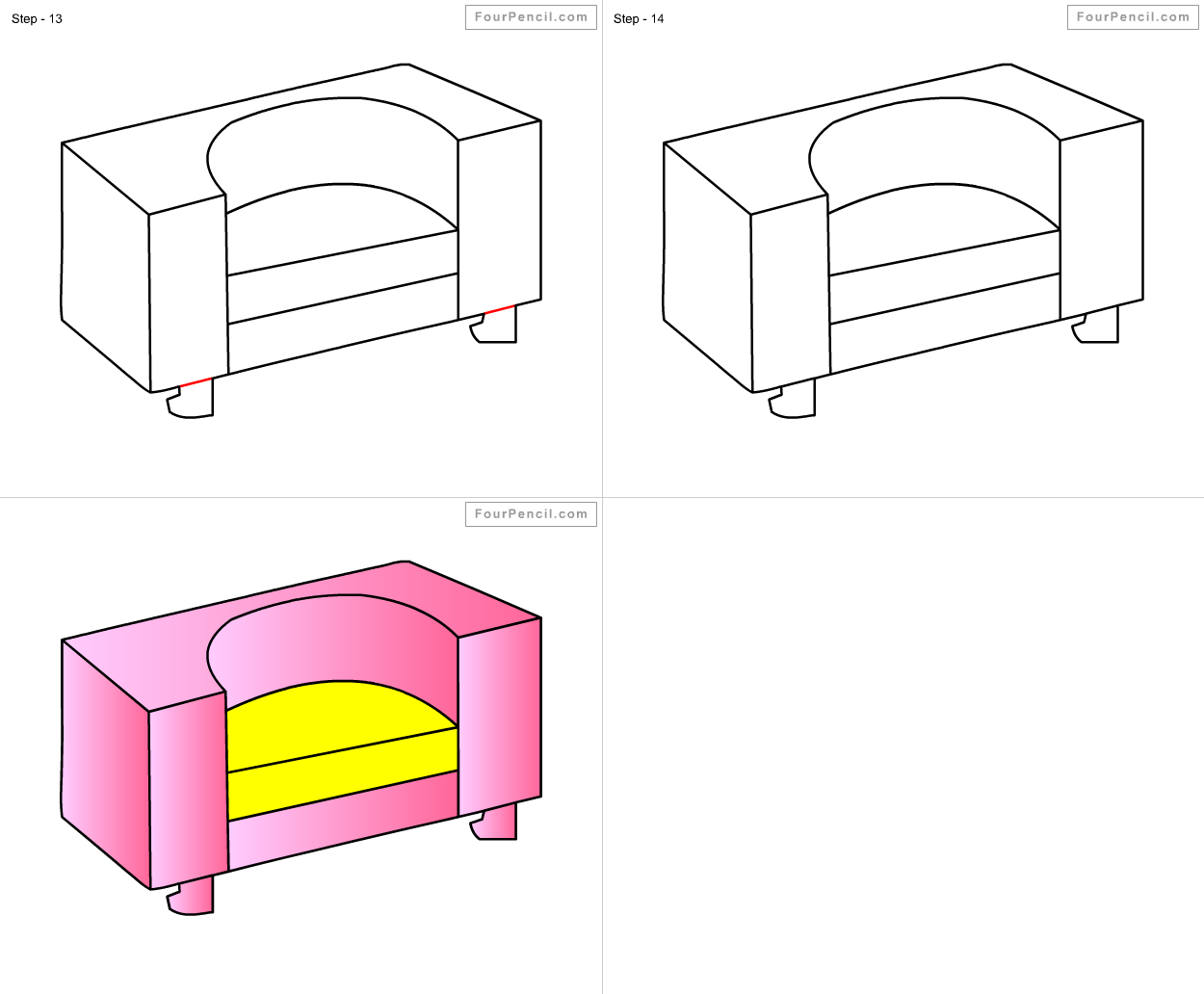 Armchair Drawing | Free download on ClipArtMag