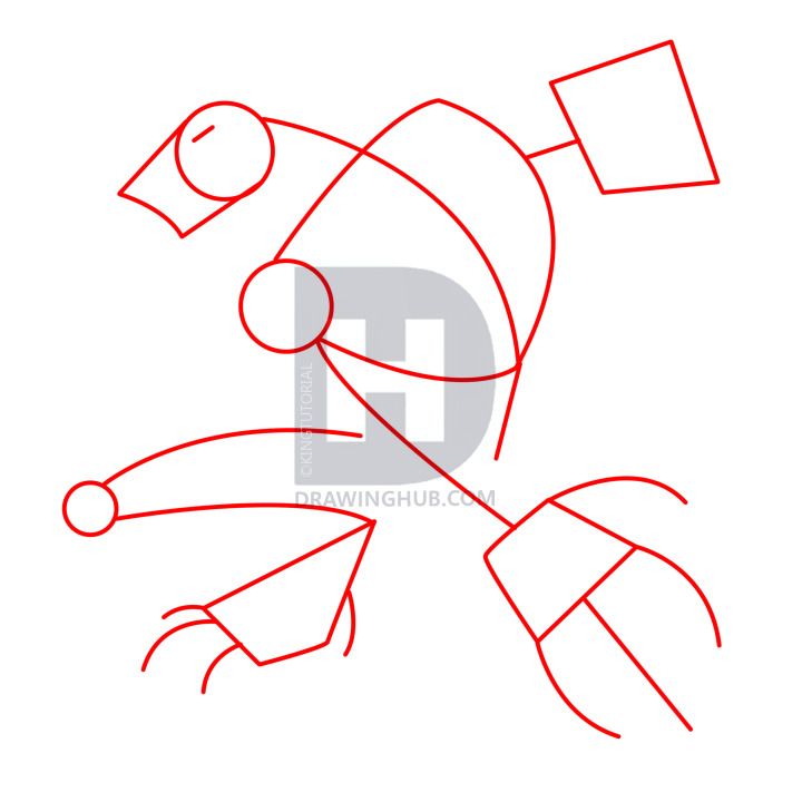 720x720 How To Draw A Worgen, World Of Warcraft, Step