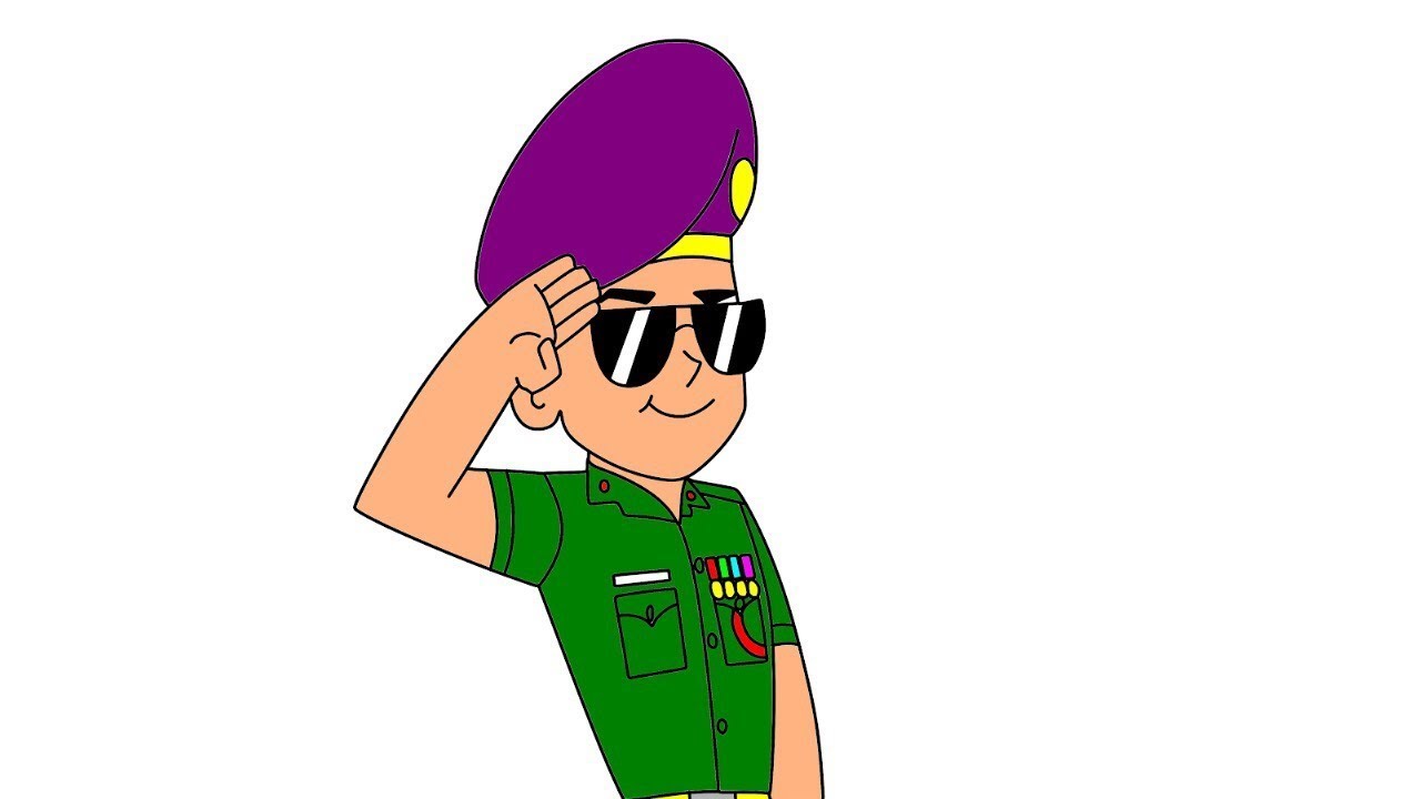 1280x720 little singham army characters drawing new episode little