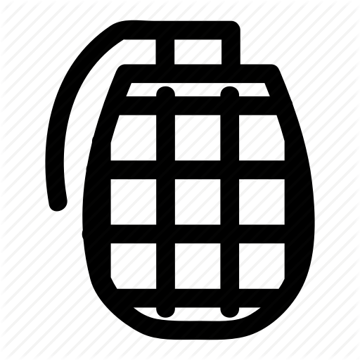 512x512 Collection Of Free Grenade Drawing Army Download On Ui Ex