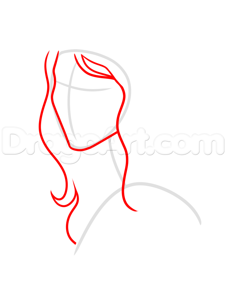 747x957 Draw An Army Girl, Step