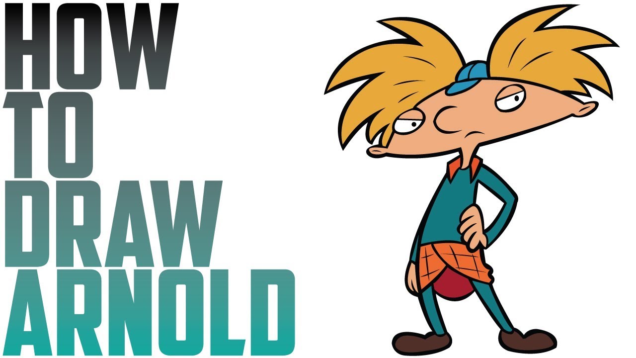 1280x720 how to draw caricature cartoon of arnold