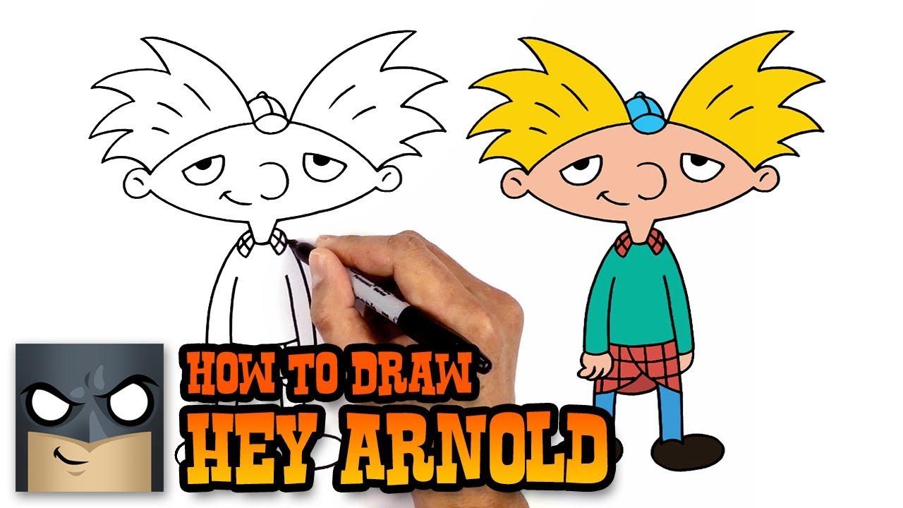 1280x720 How To Draw Hey Arnold Art Tutorial