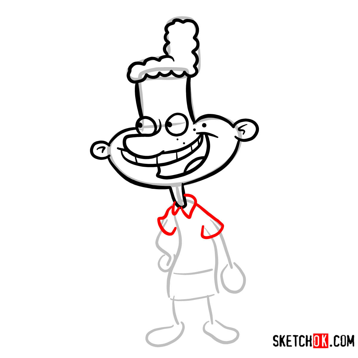 1200x1200 how to draw eugene hey arnold!