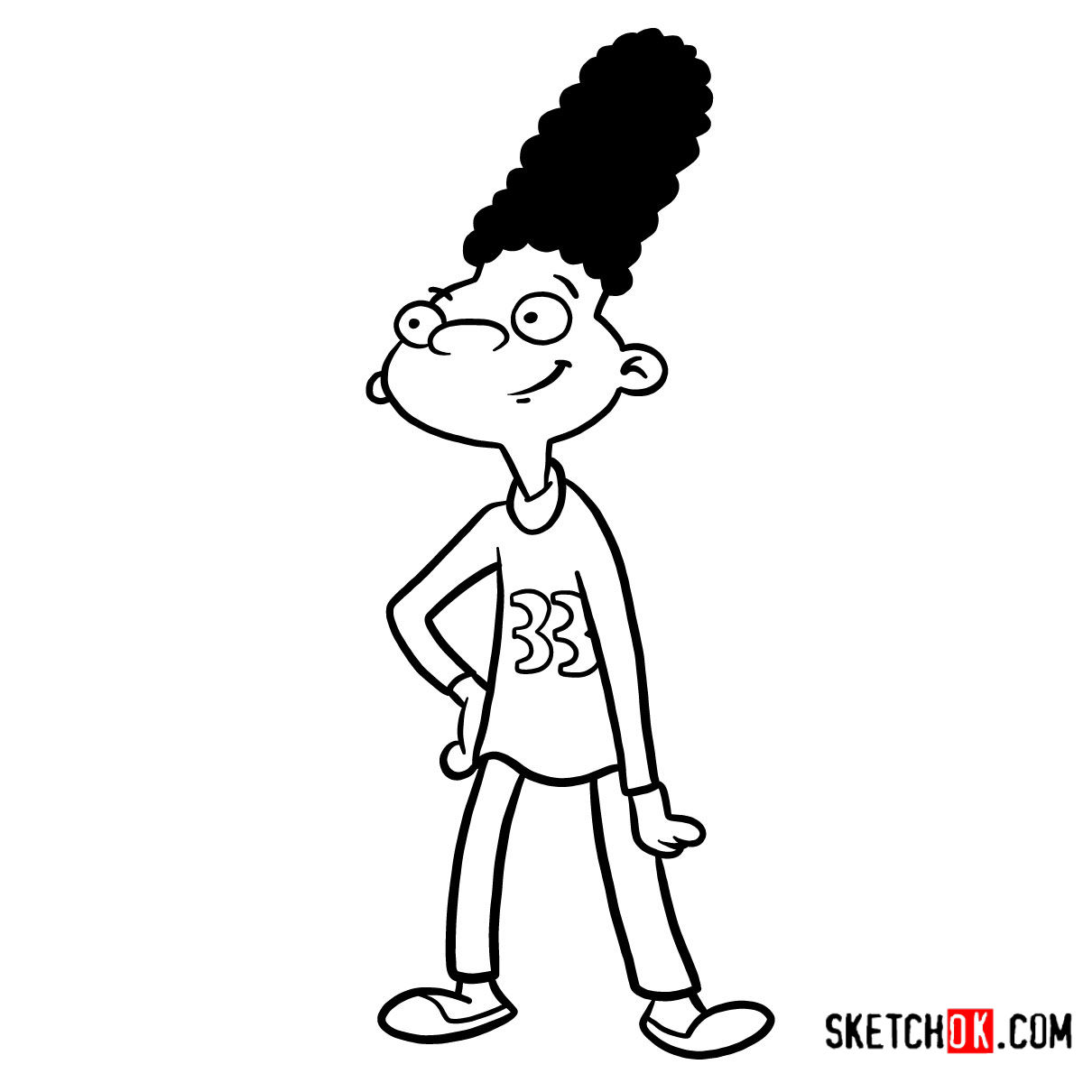 1200x1200 How To Draw Gerald Hey Arnold!