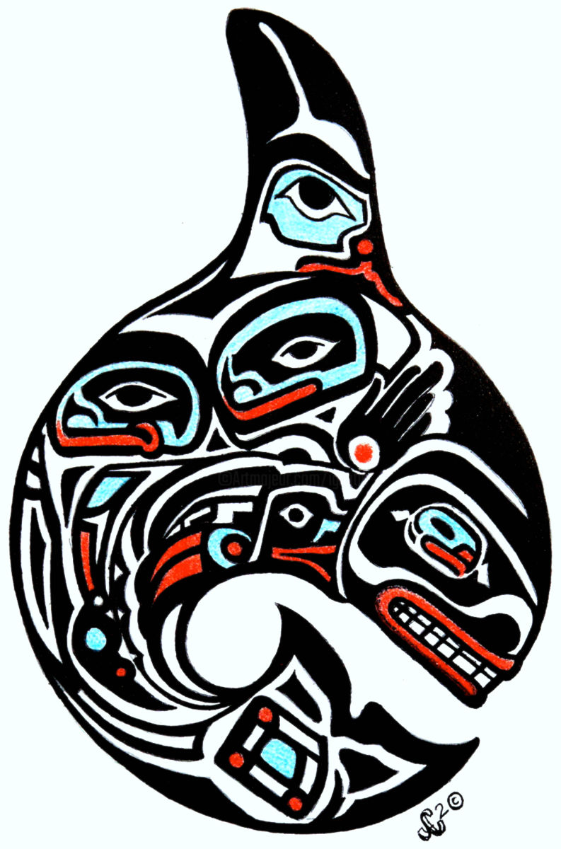 793x1200 Spirit Wale Drawing