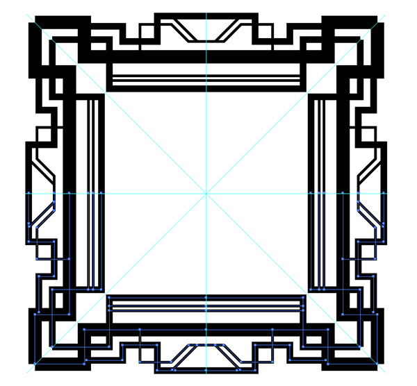 600x556 How To Create A Great Gatsby Style Art Deco Pattern