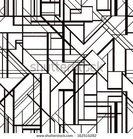 450x470 Geometric Lline Drawings