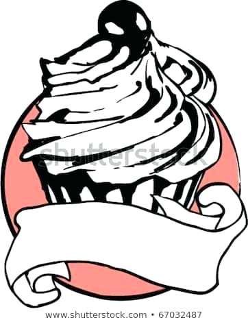 362x470 Cupcake Drawing