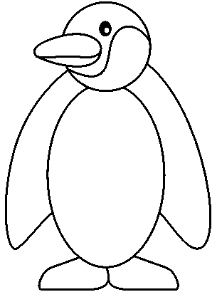 305x410 How To Draw Penguin Library