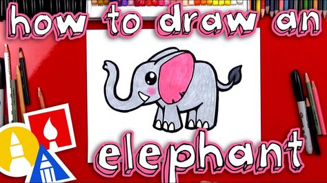 474x266 How To Draw A Cartoon Elephant Ladybug Parents Kids