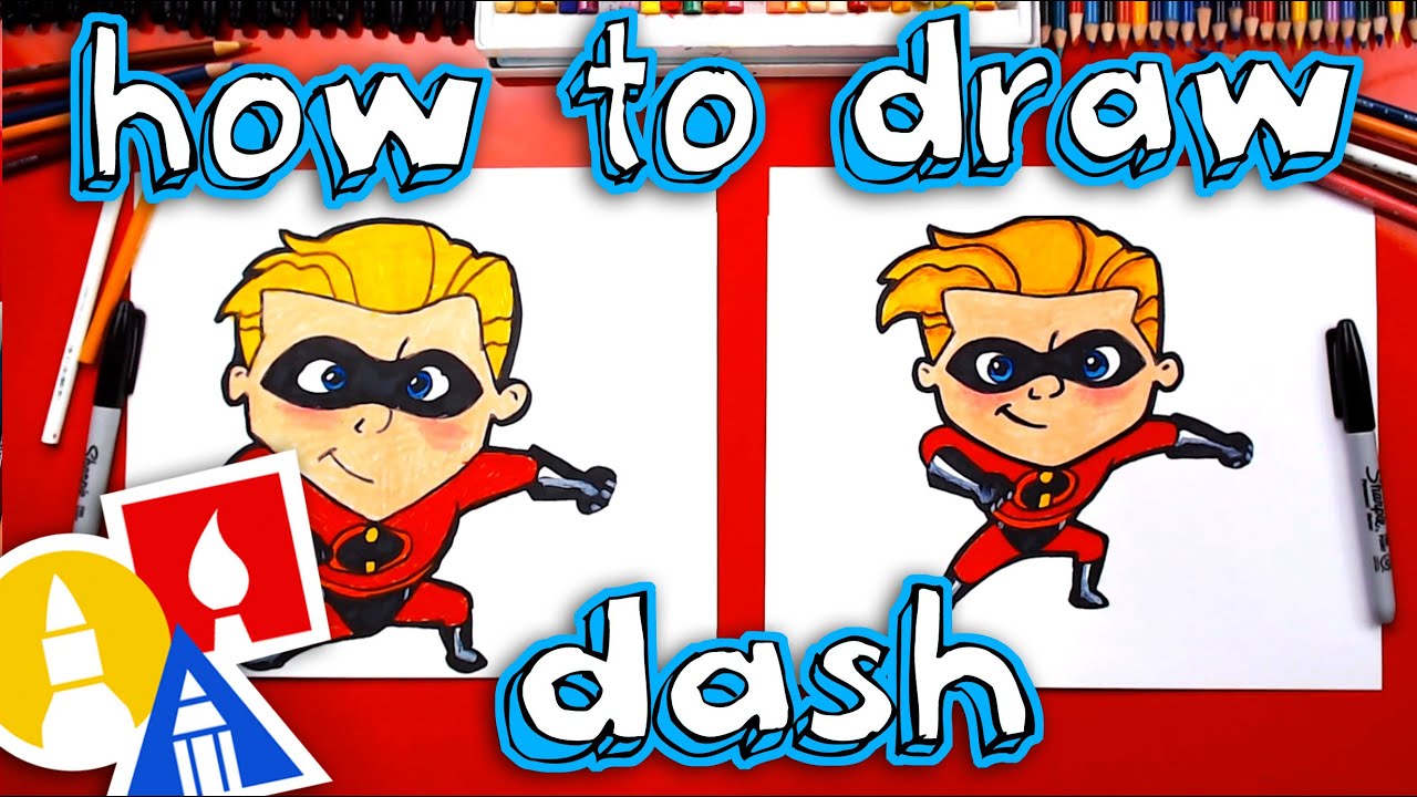 1280x720 How To Draw Dash From Incredibles