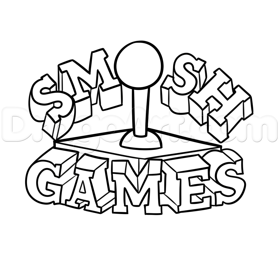 1081x1006 How To Draw Smosh Games, Step