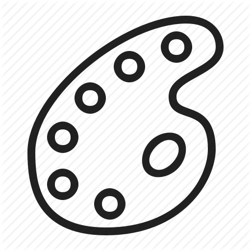 512x512 Art, Drawing, Palette Icon