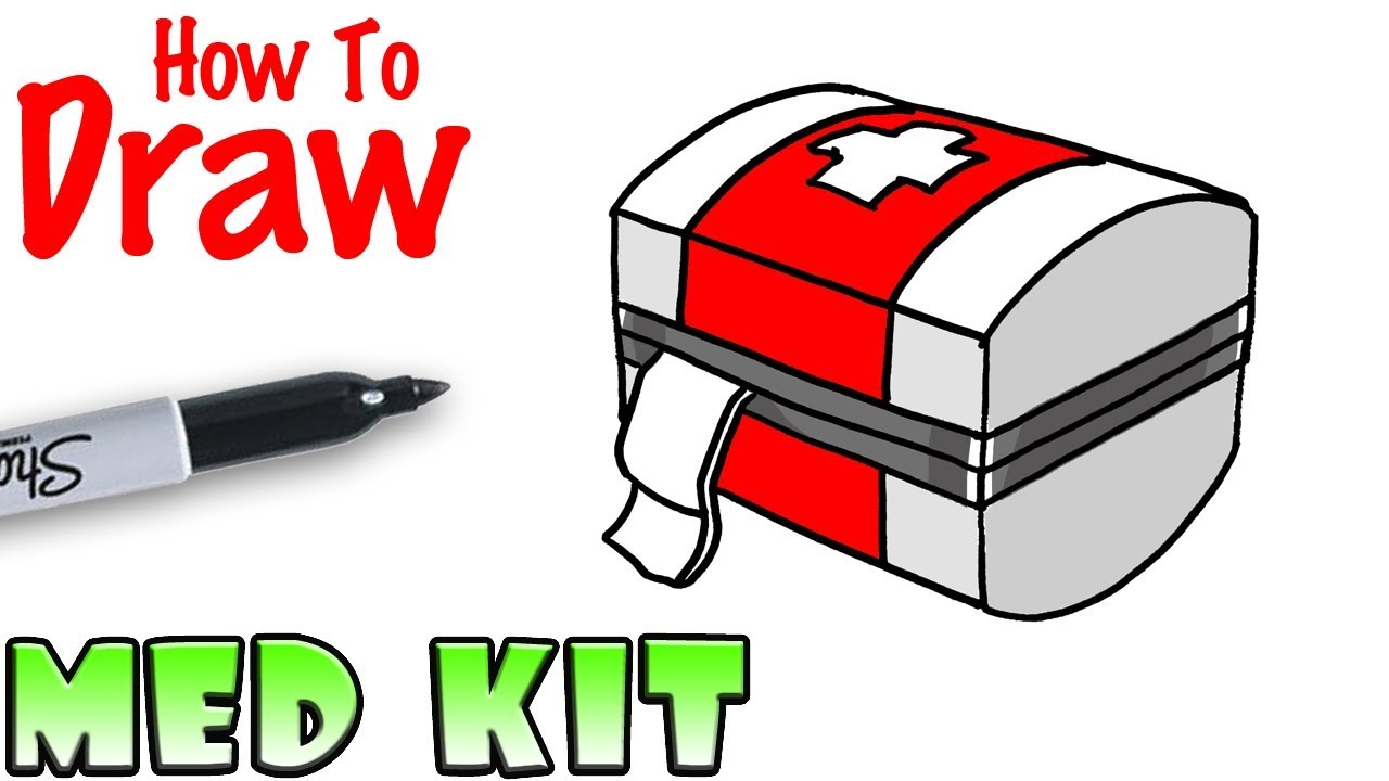 1280x720 How To Draw The Med Kit Fortnite