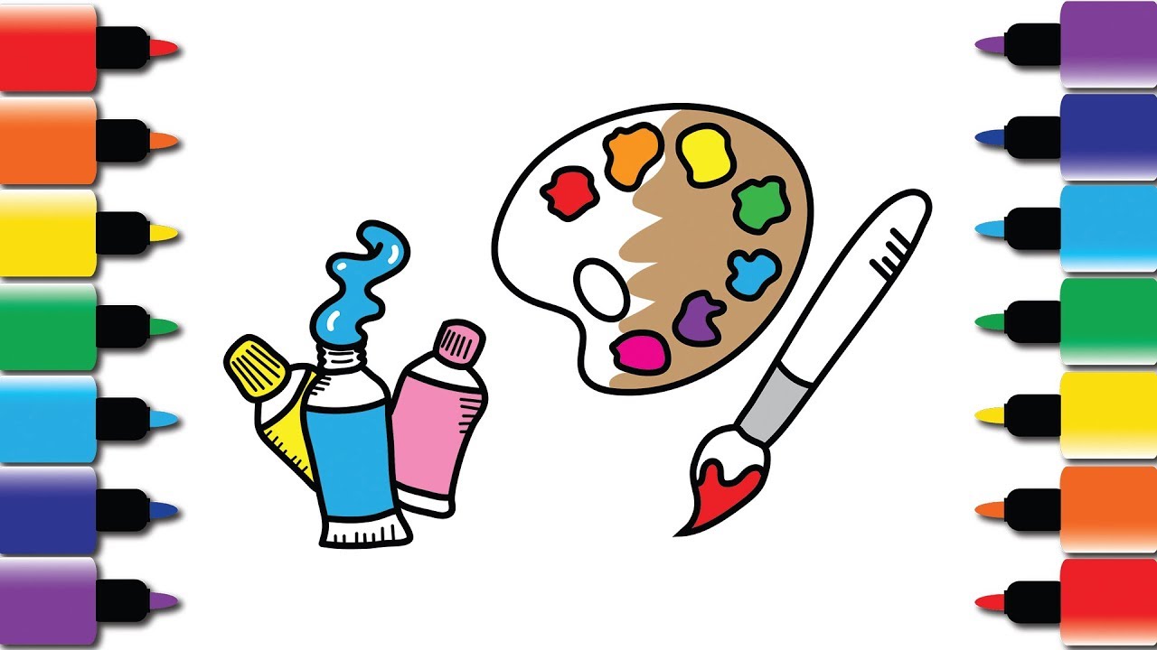 1280x720 How To Draw Art Supplies