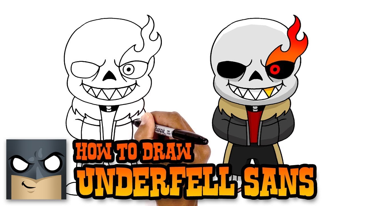 1280x720 Undertale How To Draw Underfell Sans