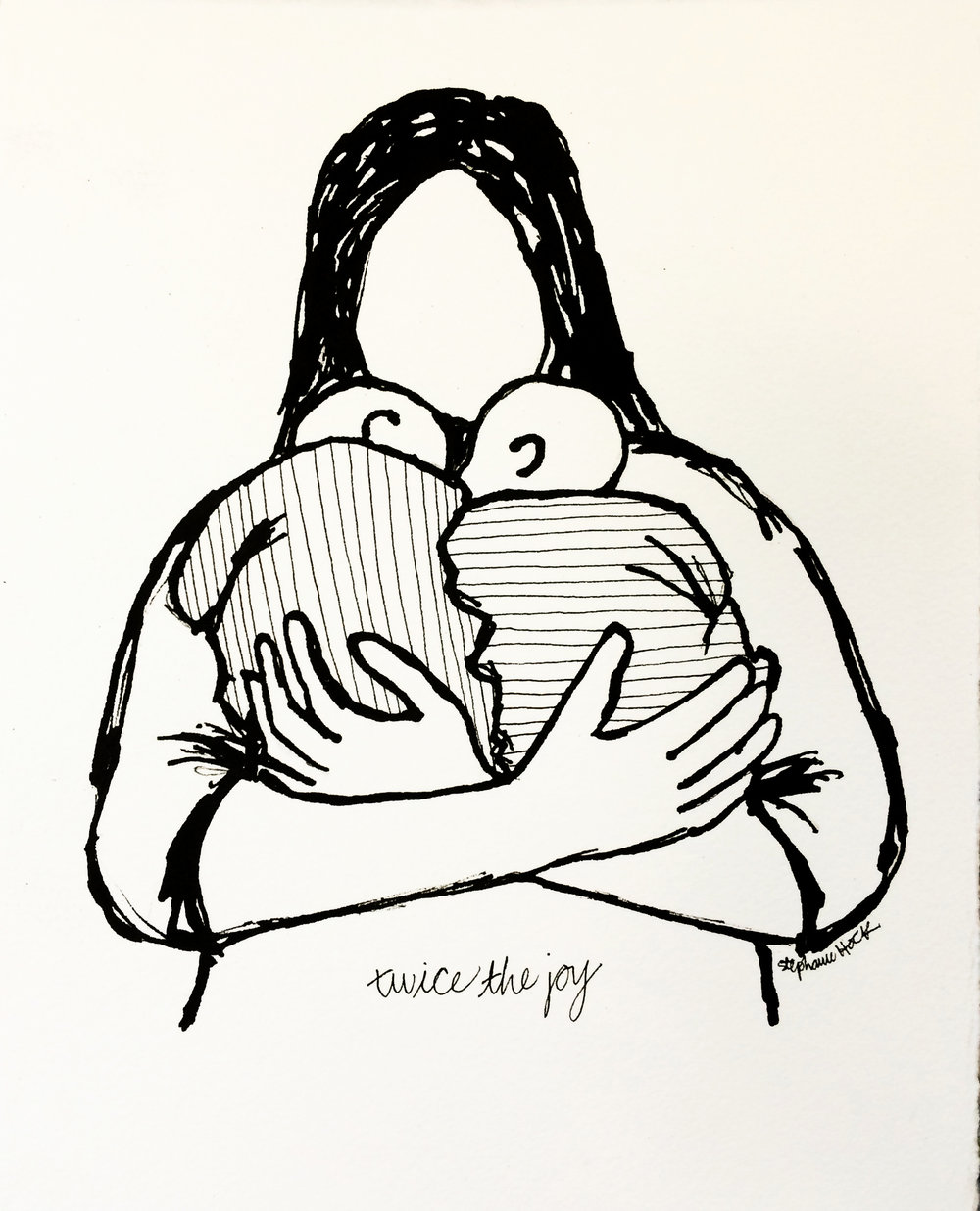 1000x1236 Original Ink Drawings Stephanie Hock Fine Art