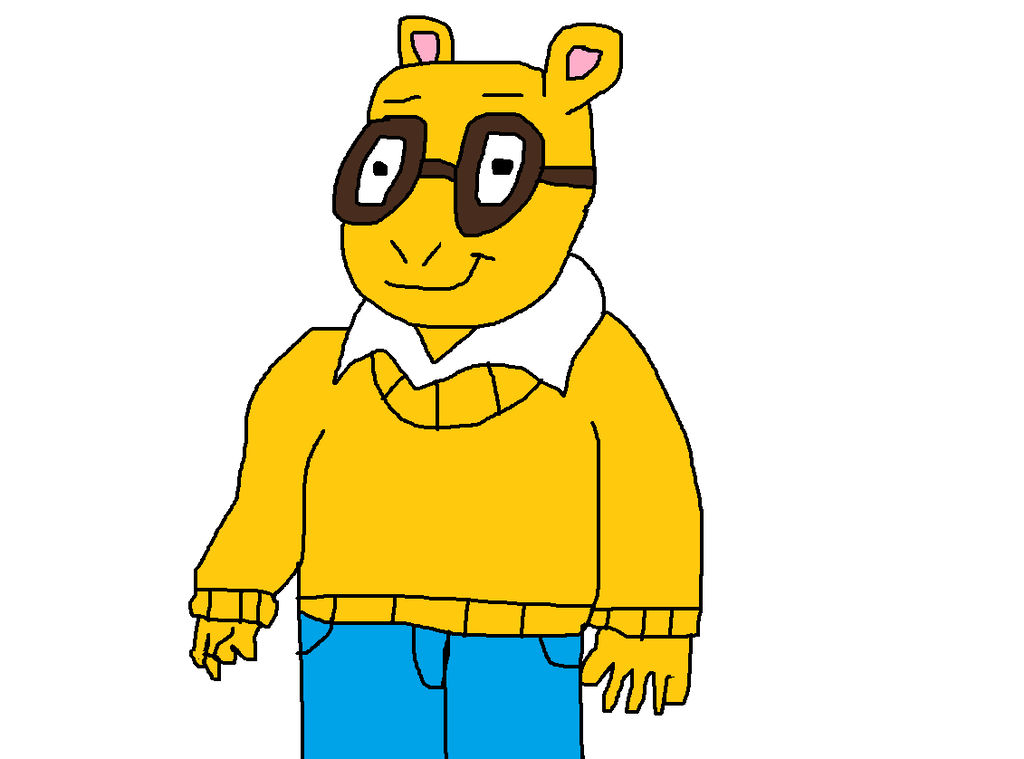 1024x759 Drawing Of Arthur Read