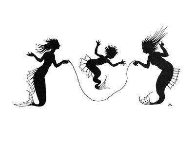 400x300 Andersen Little Mermaid Giclee Print