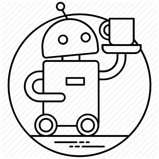 512x512 artificial intelligence, bionic man, humanoid, personal robot