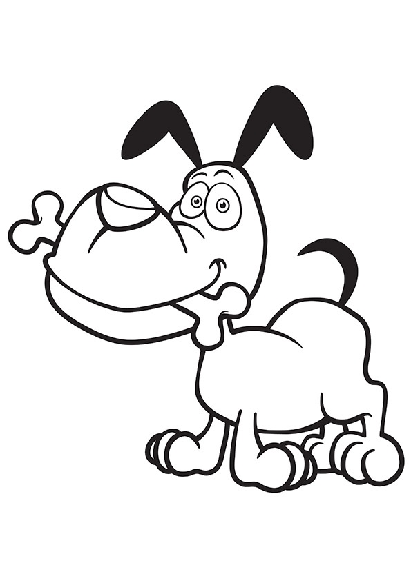 595x842 Free Printable Dogs And Puppies Coloring Pages For Kids