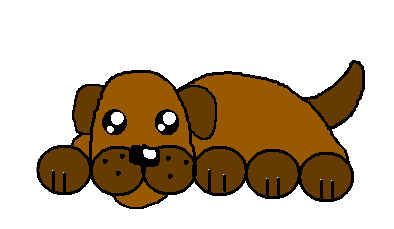 394x229 How To Draw A Simple Cartoon Dog Steps