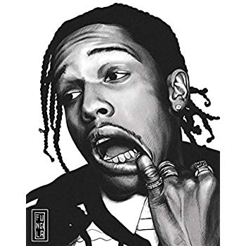 350x350 Xxw Artwork Asap Rocky Poster Hip Hoprapper