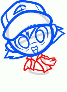 220x302 How To Draw Ash And Pikachu