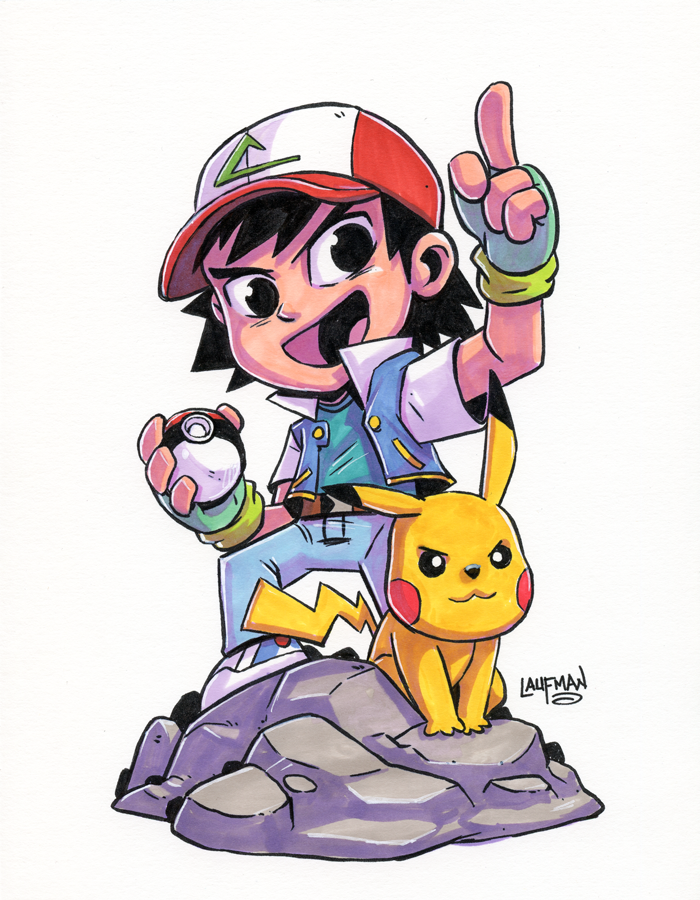 700x900 Ash And Pikachu