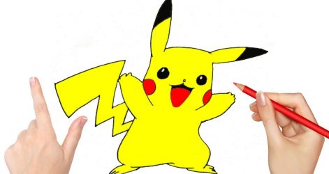 471x250 Pikachu Drawing Face In Android Ash Sketch Easy Anime Tutorial I