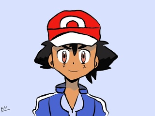 320x240 So My Friends Requested Me To Draw Ash From Pokemon Xd I Don't