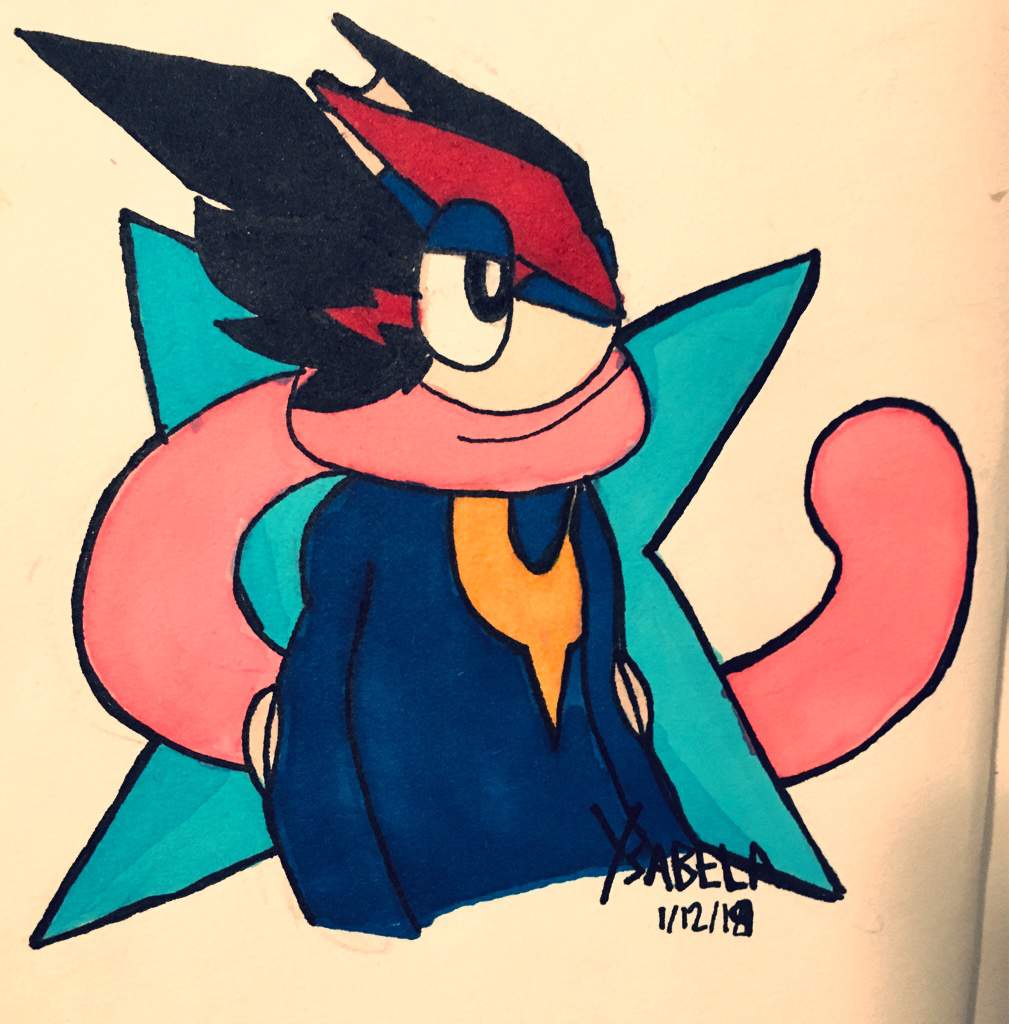 1009x1024 Ash Greninja Doodle Artdrawing Amino Amino