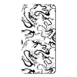 300x300 Silicone Phone Case Back Cover Asian Dragon Pattern