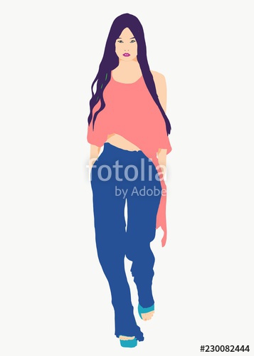 357x500 Asian Or Chinese Fashion Model Stock Photo And Royalty Free