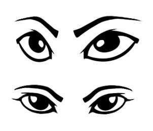 302x259 How To Make Asian Eyes, Step